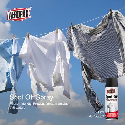 Eco-Friendly 200ml Aerosol Stain Remover Spray with 3 Years Shelf Life for Quick-dry Fabric Cleaning