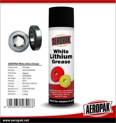 Industrial Lithium Grease Smart Straw Spray NSF Compliant with Base Oil Composition for Industrial Lubricant
