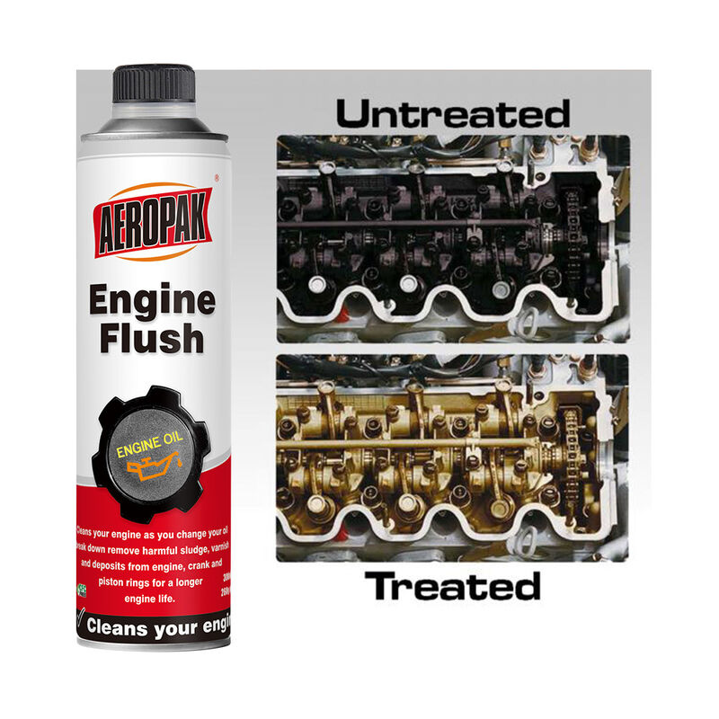 Aeropak 300ml Aerosol Eco-friendly Deeply Car Engine Flush Oil Extends Oil Life Cleaning Liquid Lubricating Model APK-8321