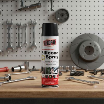 AEROPAK Spray silicone 500 ml pour automobile et ménage
