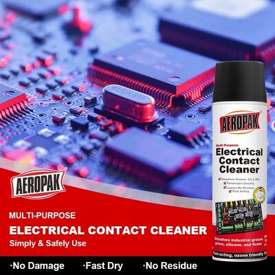 Nettoyant pour contacts électroniques aérosol Aeropak 500ml & produits chimiques Lubrifiant pour électronique de précision Spray