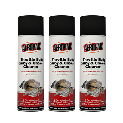 Nettoyeur de carburateur et nettoyant d'étranglement