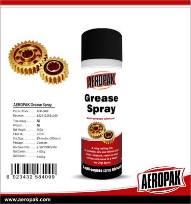 Huile spray graisse Aeropak 200ml